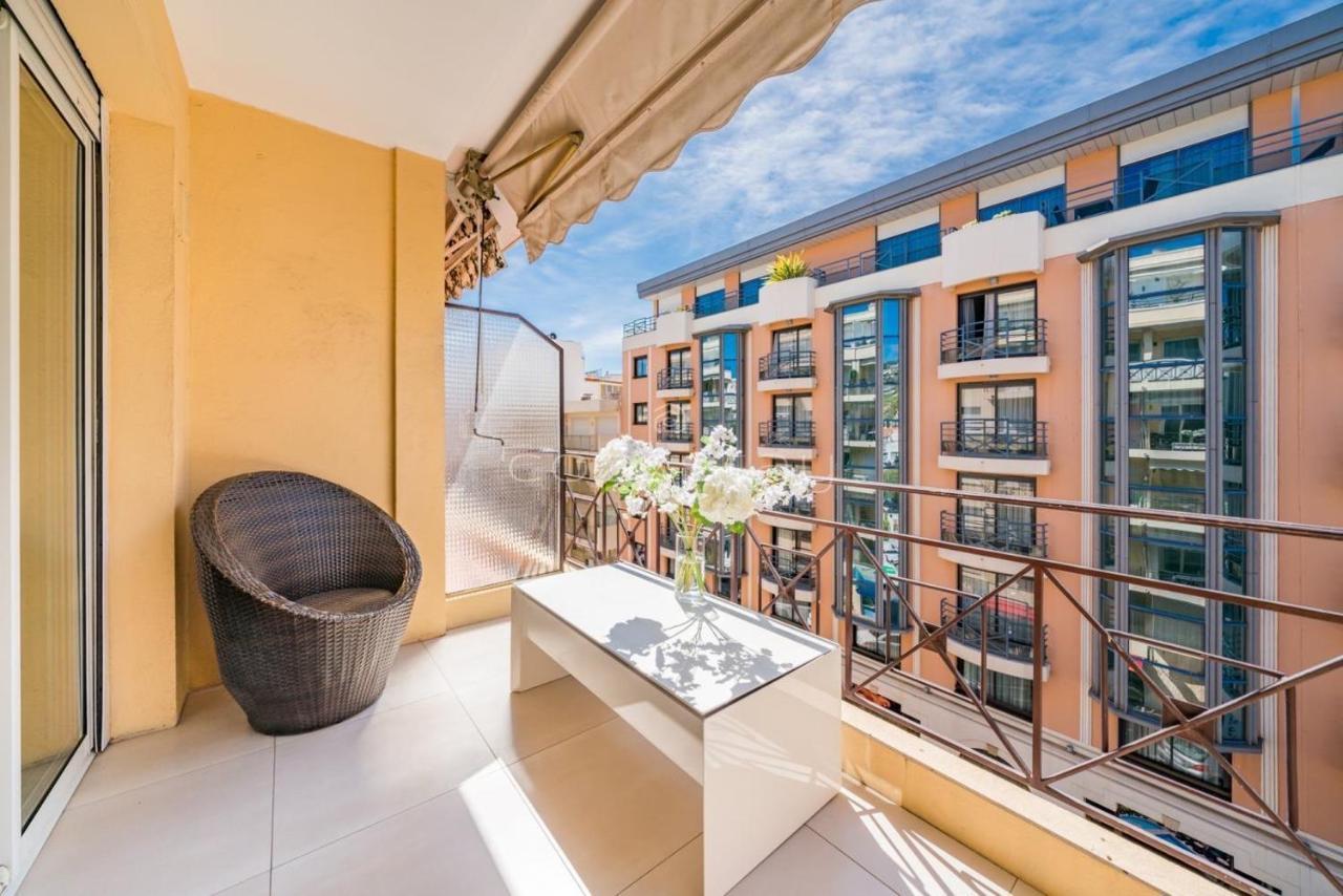 Superbe Appartement Avec Terrasse 1Mn Des Plages De La Croisette Cannes Dış mekan fotoğraf