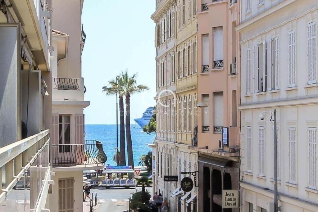 Superbe Appartement Avec Terrasse 1Mn Des Plages De La Croisette Cannes Dış mekan fotoğraf