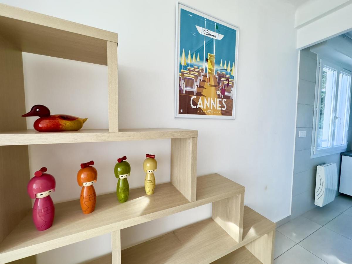 Superbe Appartement Avec Terrasse 1Mn Des Plages De La Croisette Cannes Dış mekan fotoğraf