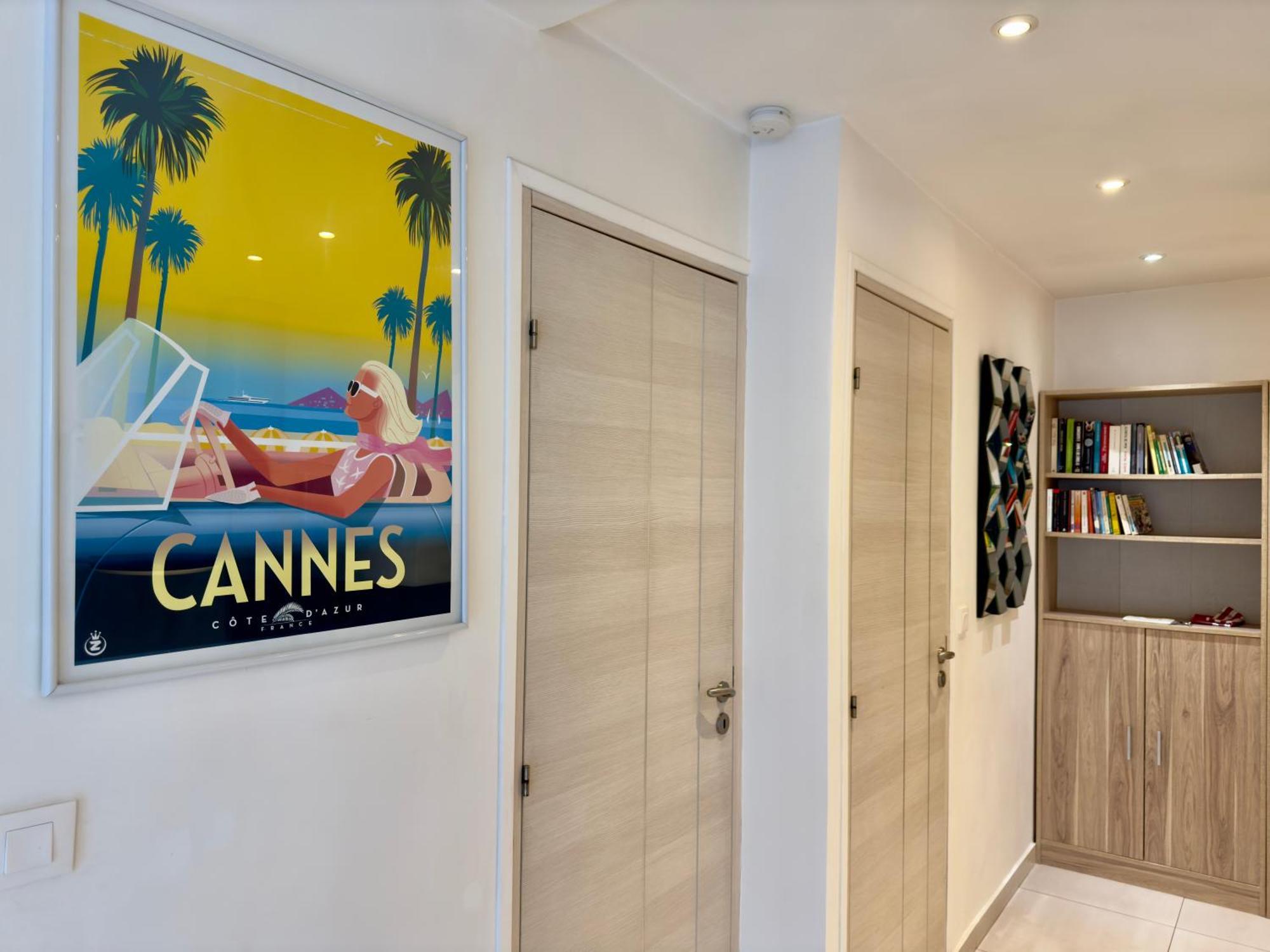 Superbe Appartement Avec Terrasse 1Mn Des Plages De La Croisette Cannes Dış mekan fotoğraf