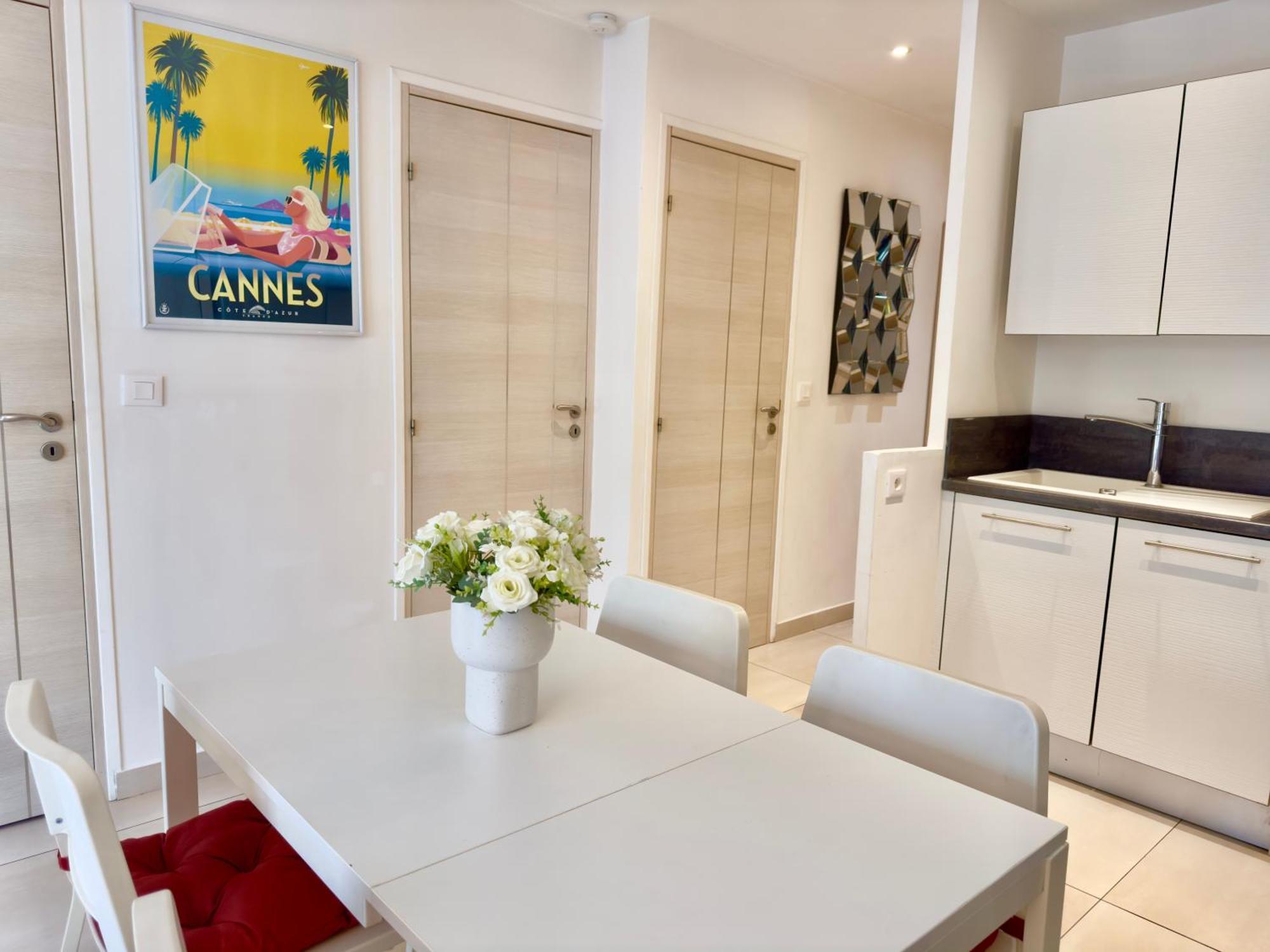 Superbe Appartement Avec Terrasse 1Mn Des Plages De La Croisette Cannes Dış mekan fotoğraf